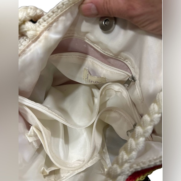 💗LINA! GORGEOUS PURSE!! THE PERFECT SUMMER BAG!! POCKETS GALORE! - Picture 8 of 16